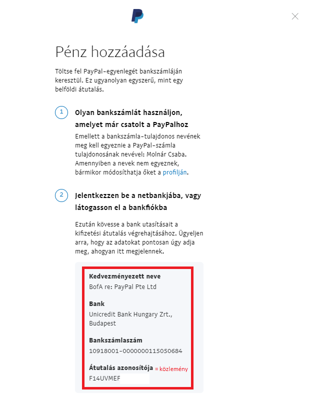 Magyarok is ingyen utalhatnak ezentúl a PayPal segítségével | Media1
